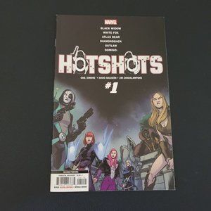 Marvel Comics Domino: HOTSHOTS 1  2019 Book Collector Bagged Simone Baldeon